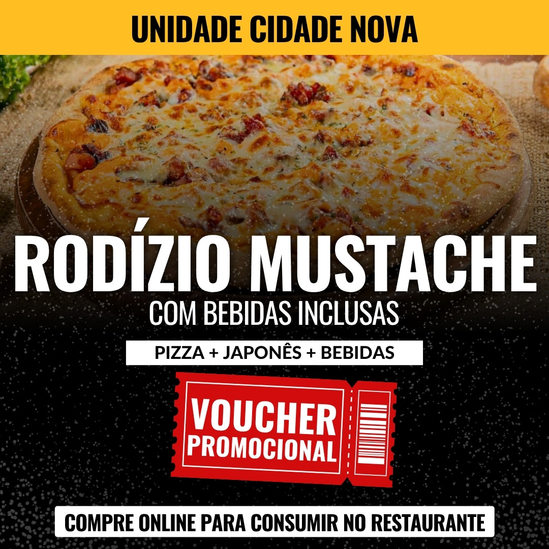 RodĂzio Mustache Com Bebidas Inclusas