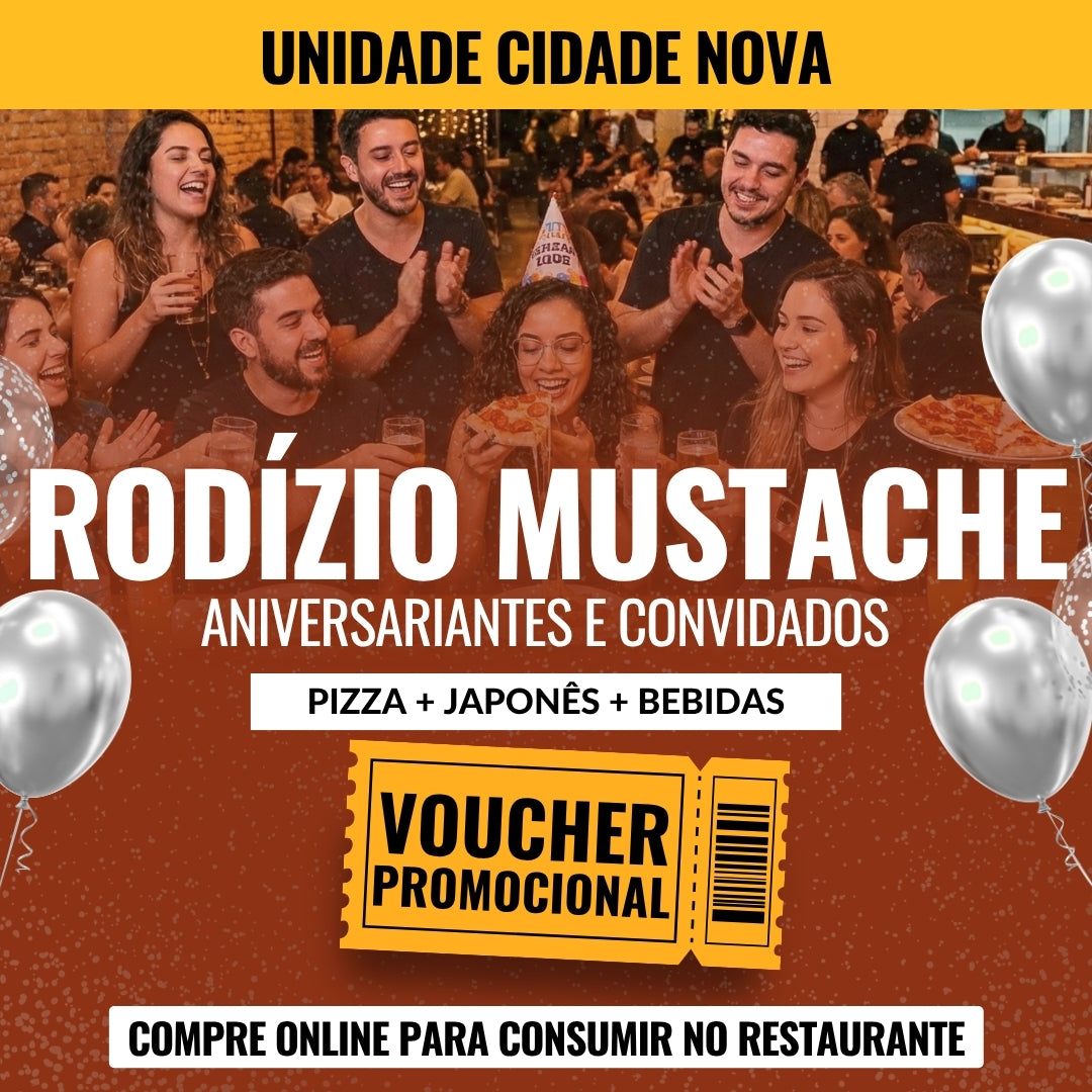 RodĂzio Mustache - Aniversariantes e Convidados